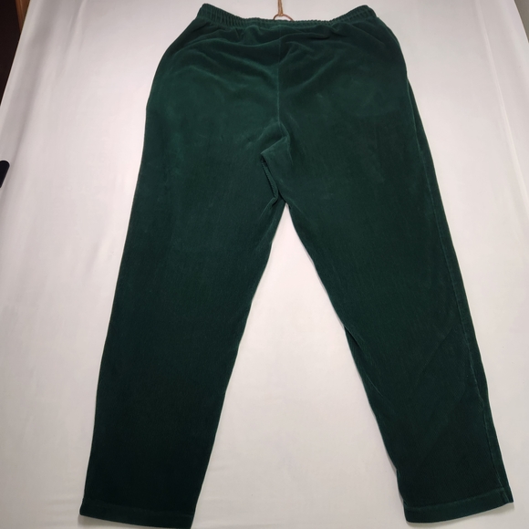 ⭐️Needle & Threads Dark Green Trousers Buttery Soft Fabric Size 2XL - Picture 2 of 7